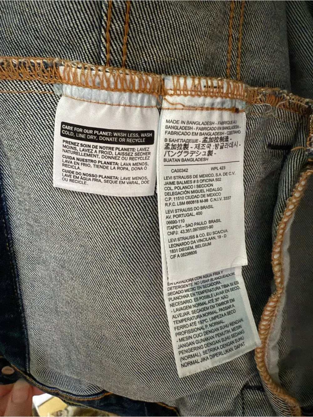 Levi's | Men's Classic Denim Trucker Jacket | Medium Dark Wash | Size M